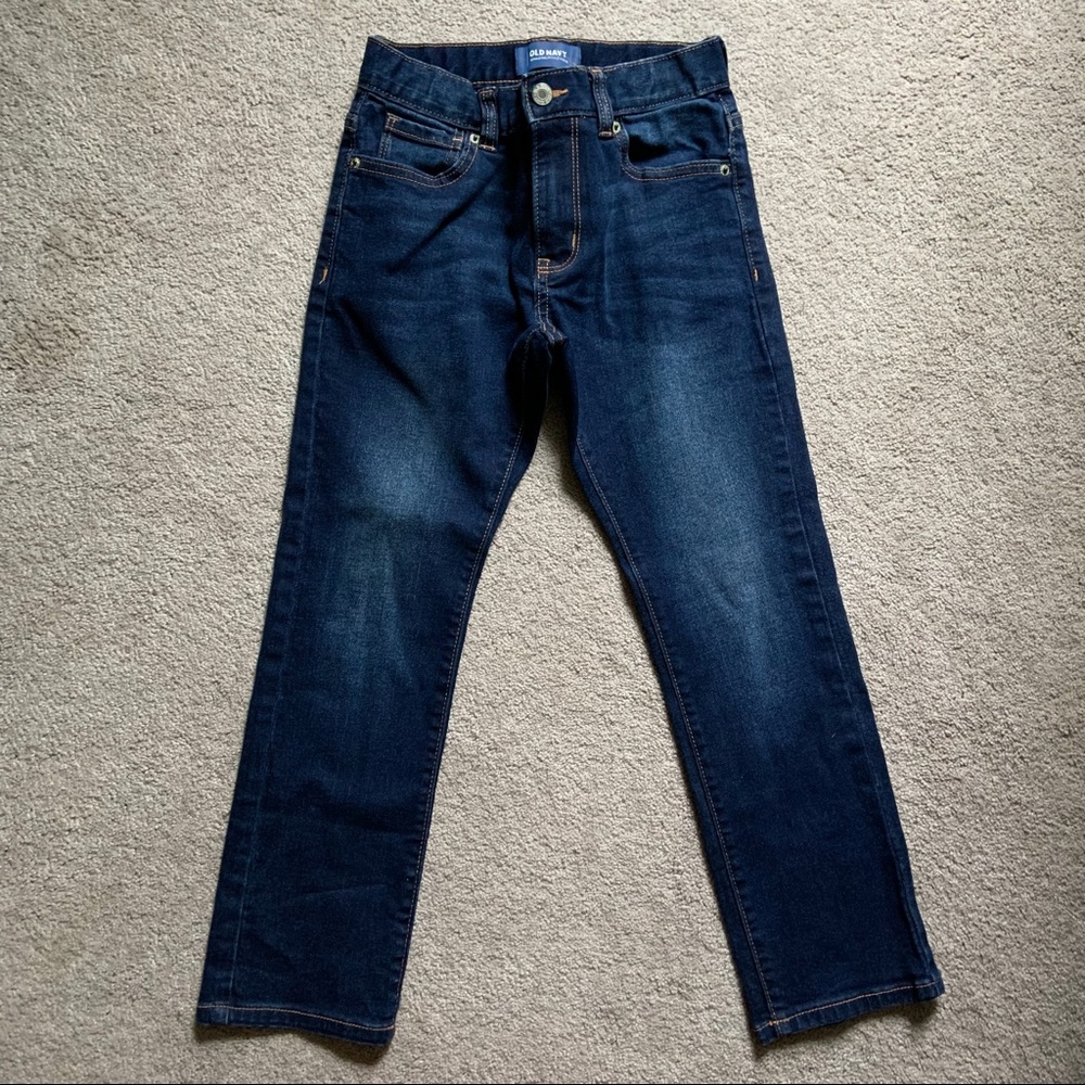 Boys Old Navy denim jeans athletic size 8